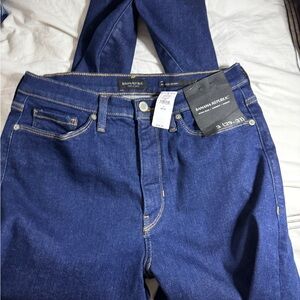 Banana Republic - High Rise Skinny Blue Jeans - 29-31 Size